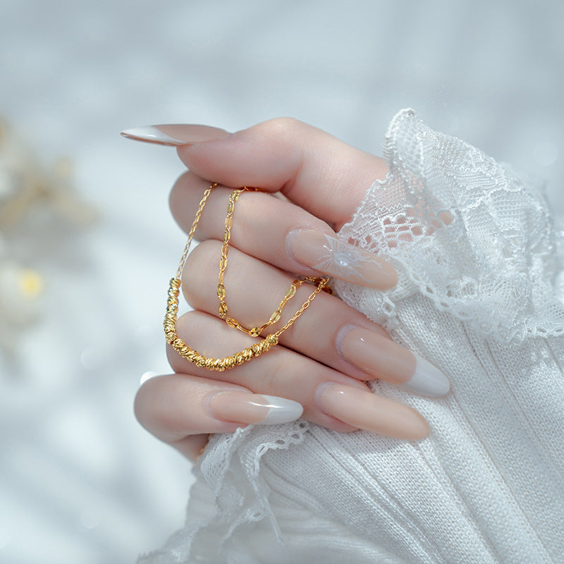 Käsintehty vintage Kulta Rannekoru