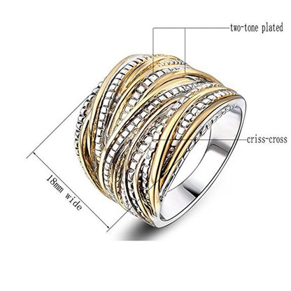 Kaunis Kulta Sormus ainutlaatuisella tyylillä