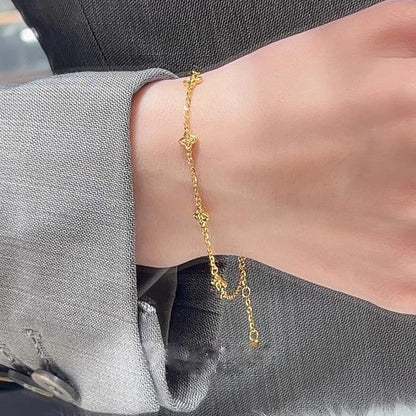 Käsintehty vintage Kulta Rannekoru