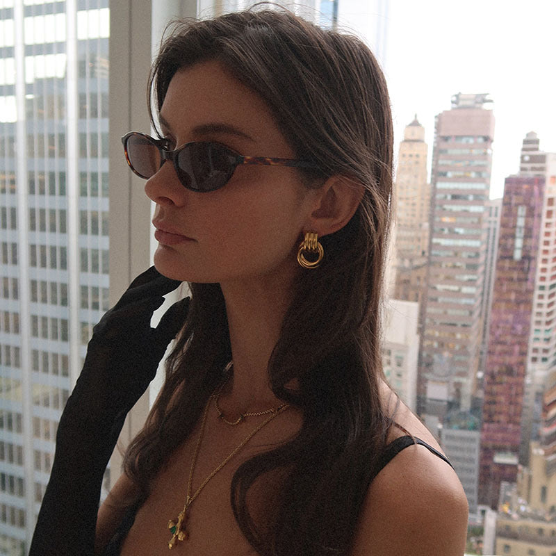 Herkkä käsityö Kulta Korvarengas