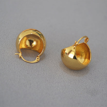 Käsintehty vintage Kulta Korvarengas