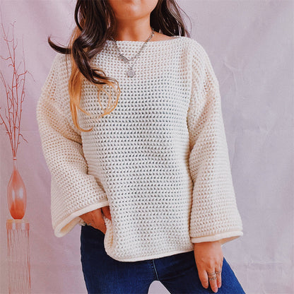 Beautifully Finished Sweater in a Timeless Design