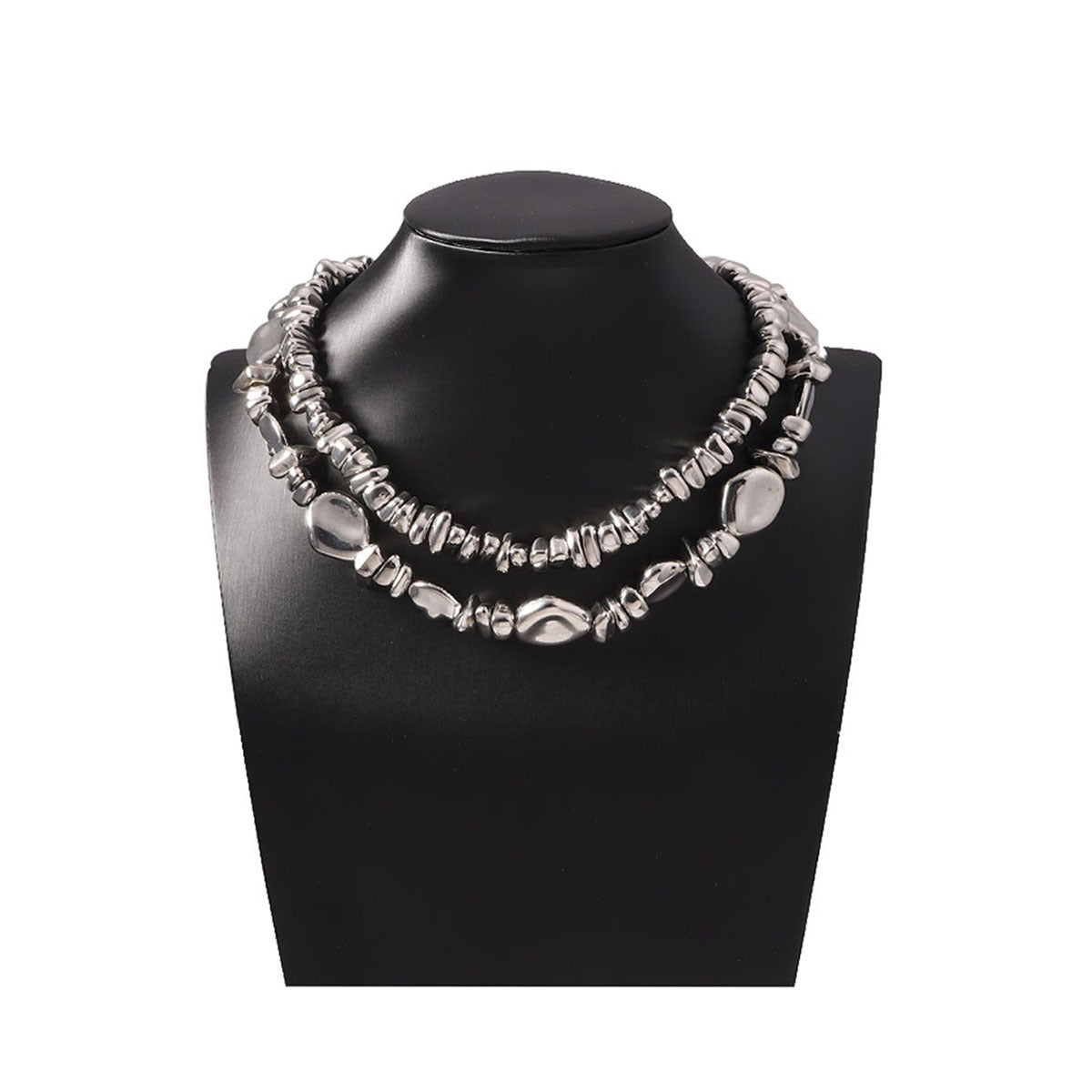 Herkkä käsityö Hopea Kaulakoru