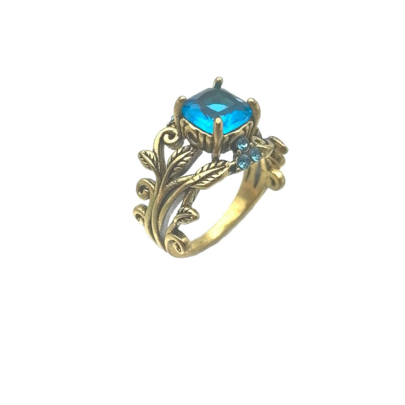 Käsintehty vintage Kulta Sormus