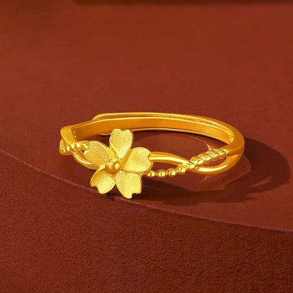 Käsintehty vintage Kulta Sormus