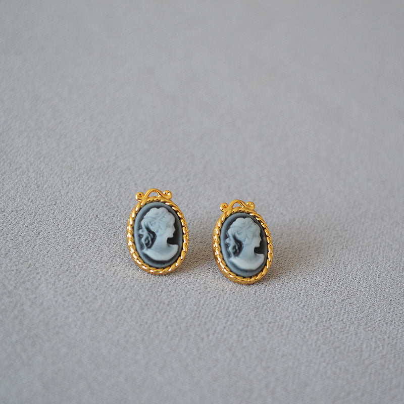 Käsintehty vintage Kulta Korvarengas