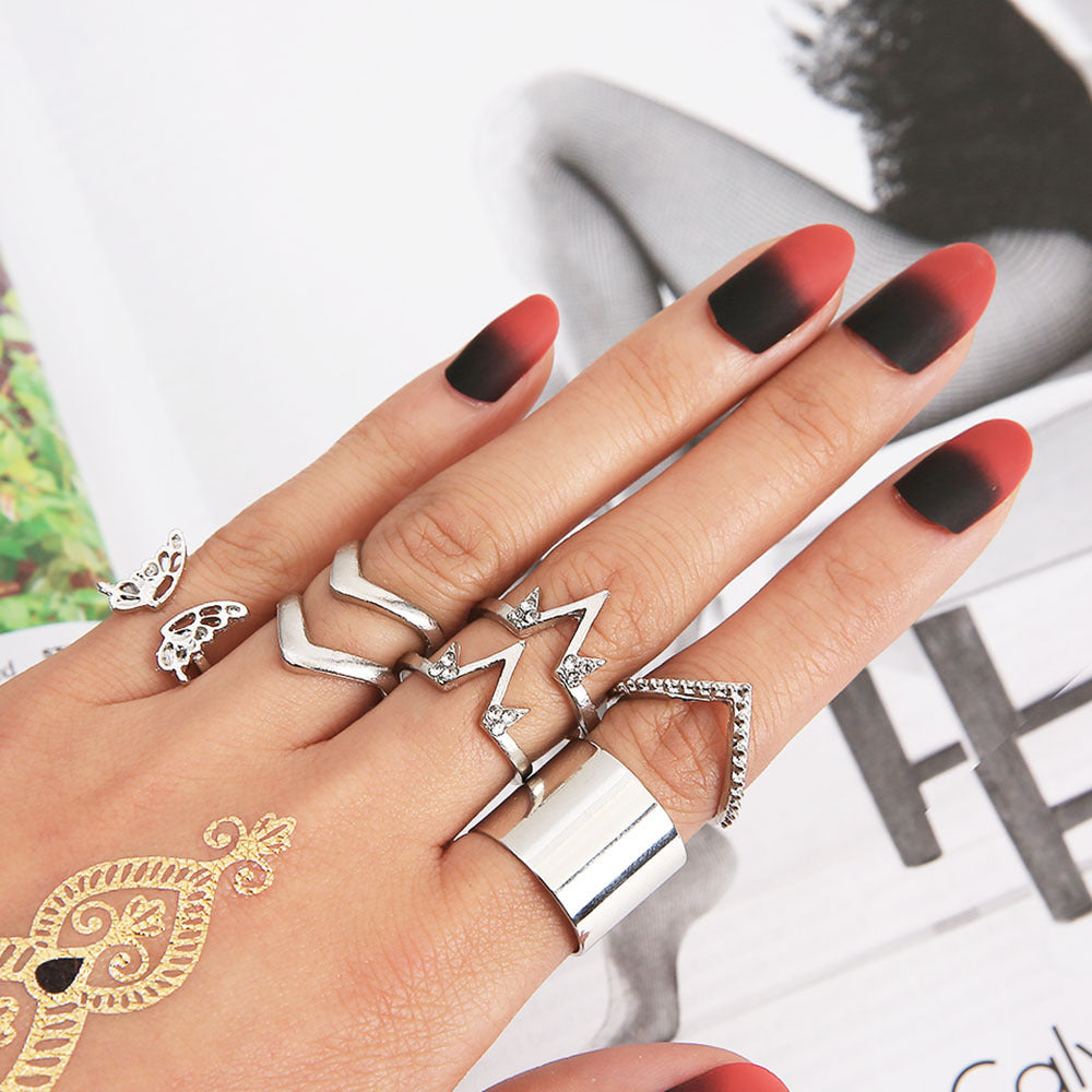 Käsintehty vintage Hopea Korusetti