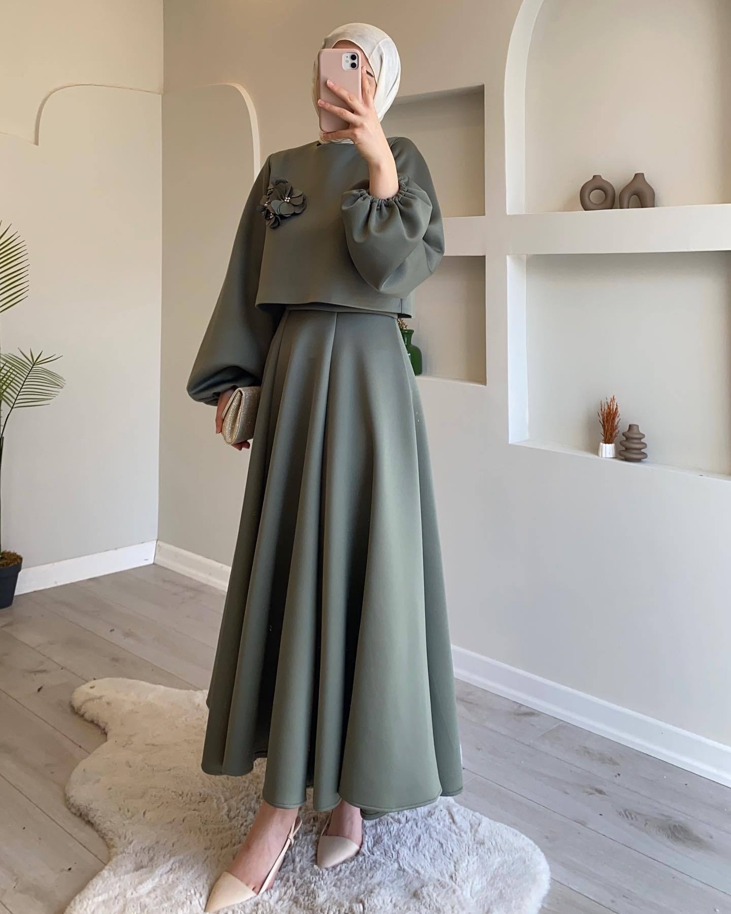 Olive green