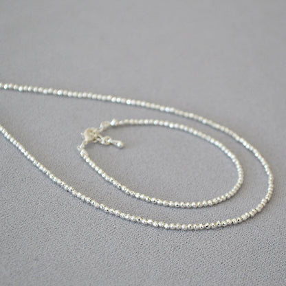 Herkkä käsityö Hopea Kaulakoru