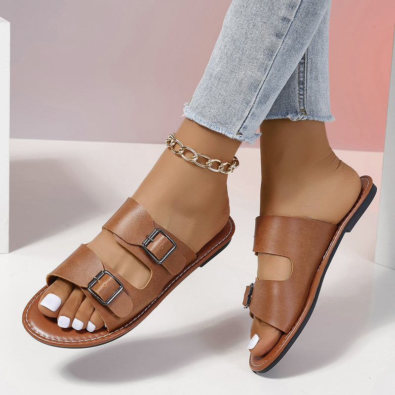 Tyylikkäät Ortopediset Sandaalit Ainutlaatuisella Muotoilulla