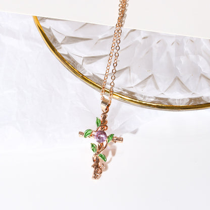 Käsintehty vintage Kaulakoru