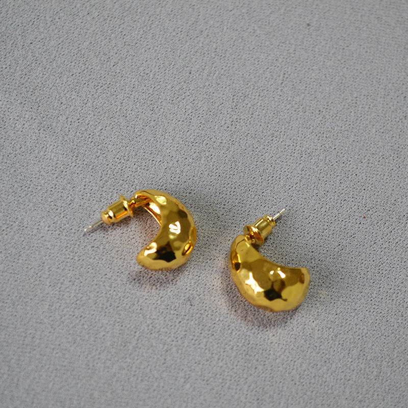 Herkkä käsityö Hopea Korvarengas