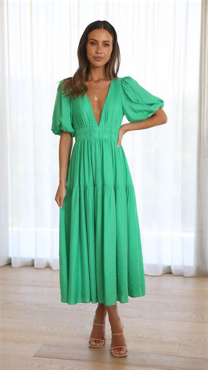 A Vintage Style Dress with Delicate Timeless Details