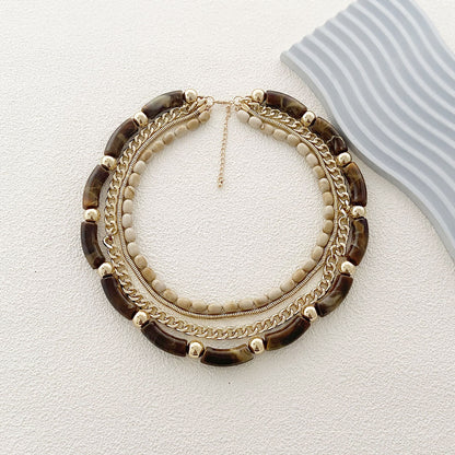 Käsintehty vintage Kaulakoru