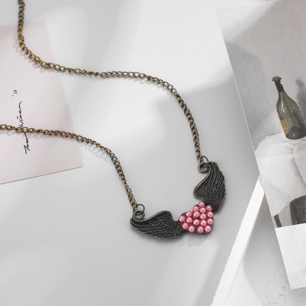 Käsintehty vintage Helmi Kaulakoru