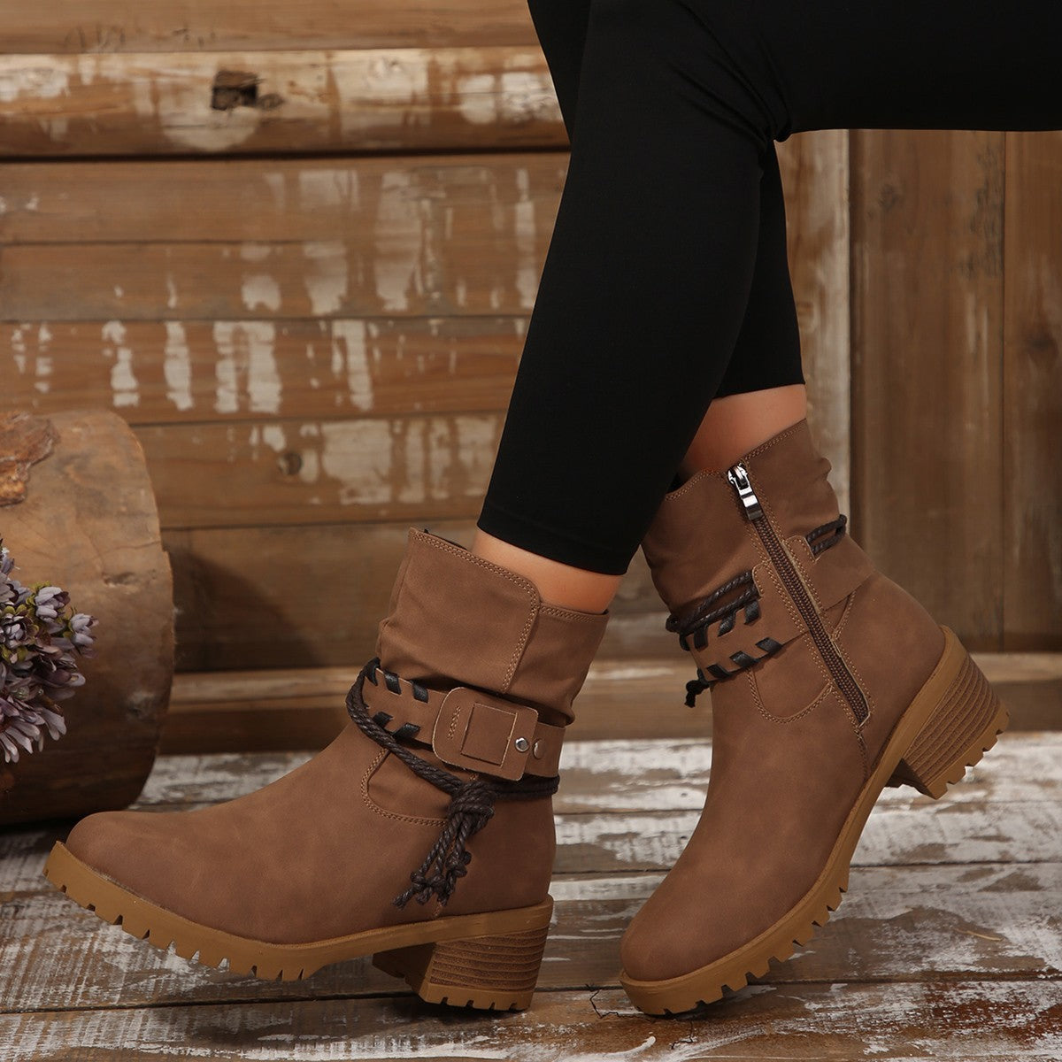 Sulavalinaiset Ortopediset Saappaat Moderniin Tyyliin