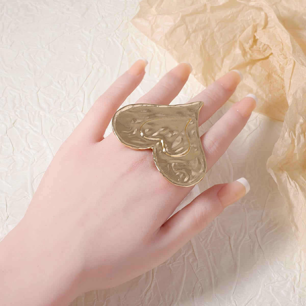 Käsintehty vintage Sormus