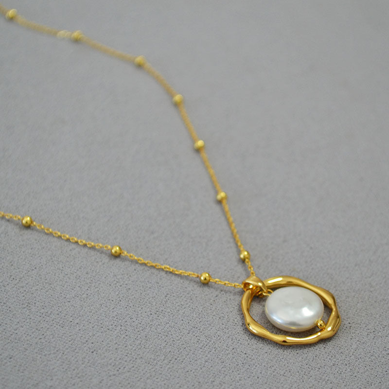 Käsintehty vintage Helmi Kaulakoru