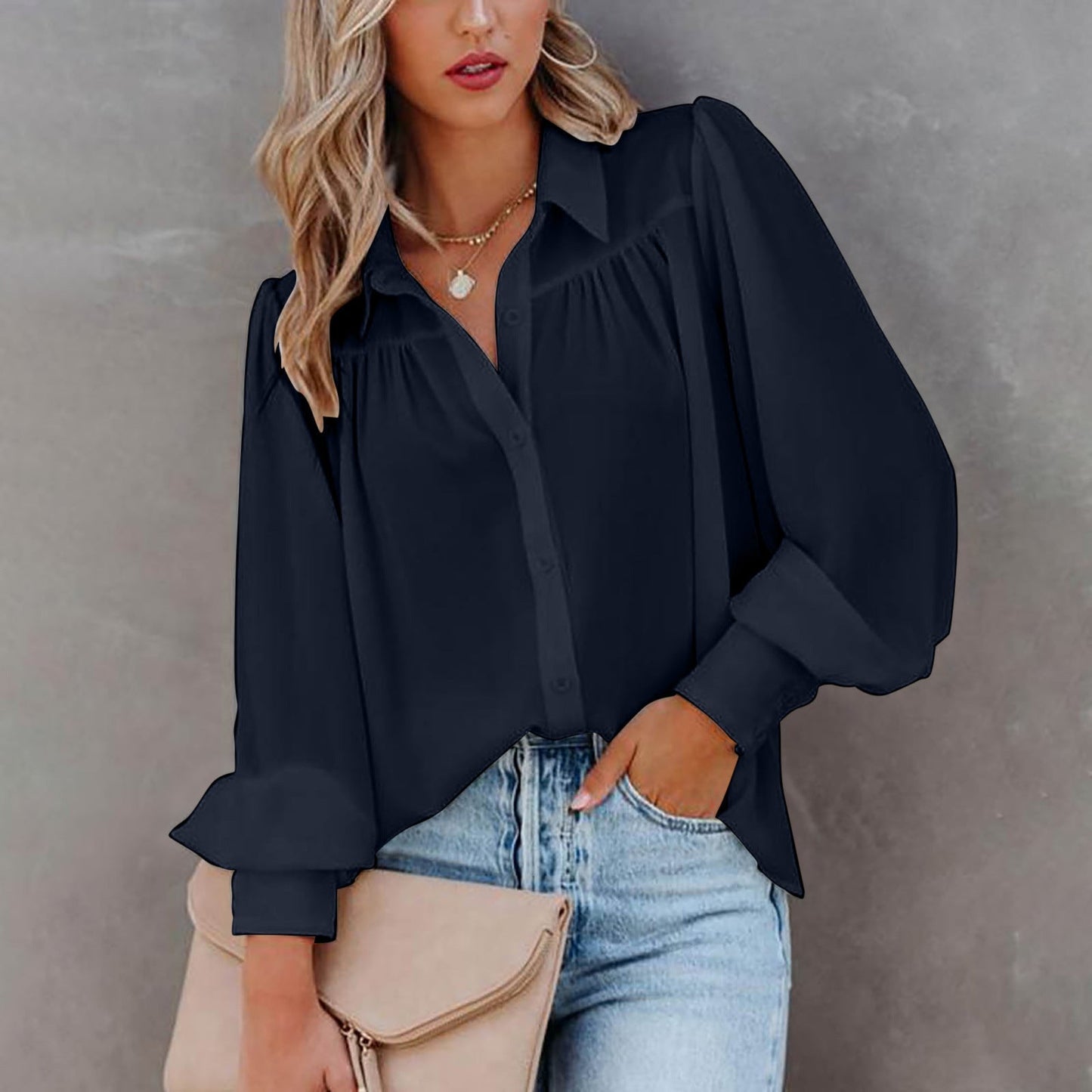 Elegantly Styled Blouse for Everyday Wear
