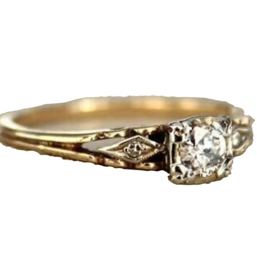 Upea Kulta Sormus päivittäiseen käyttöön