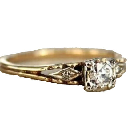 Upea Kulta Sormus päivittäiseen käyttöön