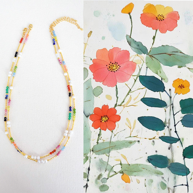 Kaunis Helmi Kaulakoru ainutlaatuisella tyylillä