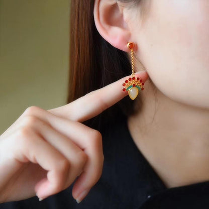 Herkkä käsityö Hopea Korvarengas