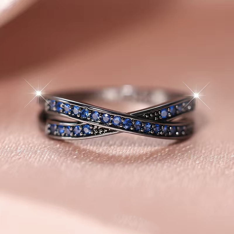 Herkkä käsityö Hopea Sormus