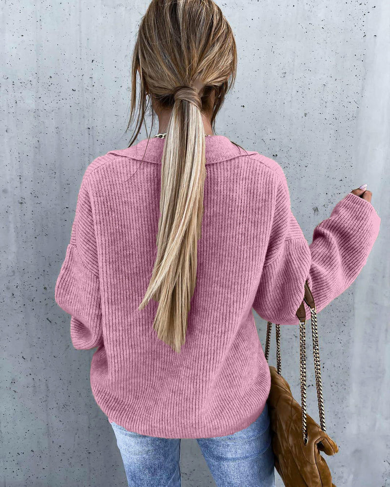 Well Tailored Sweater with a Graceful Silhouette