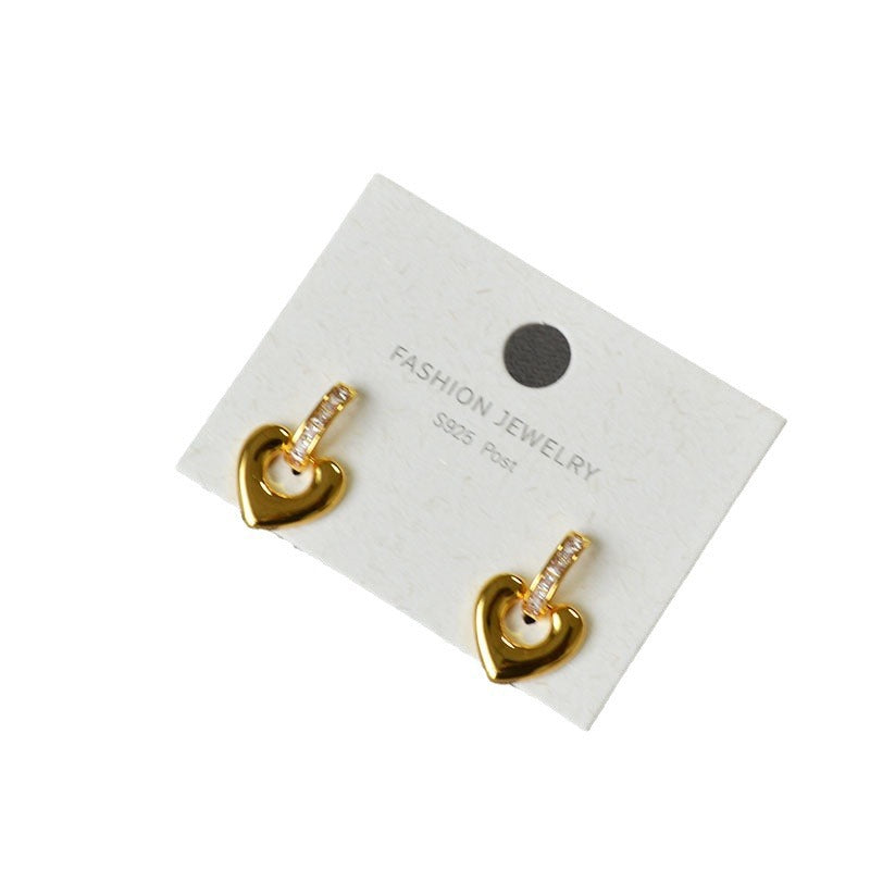 Käsintehty vintage Kulta Korvarengas