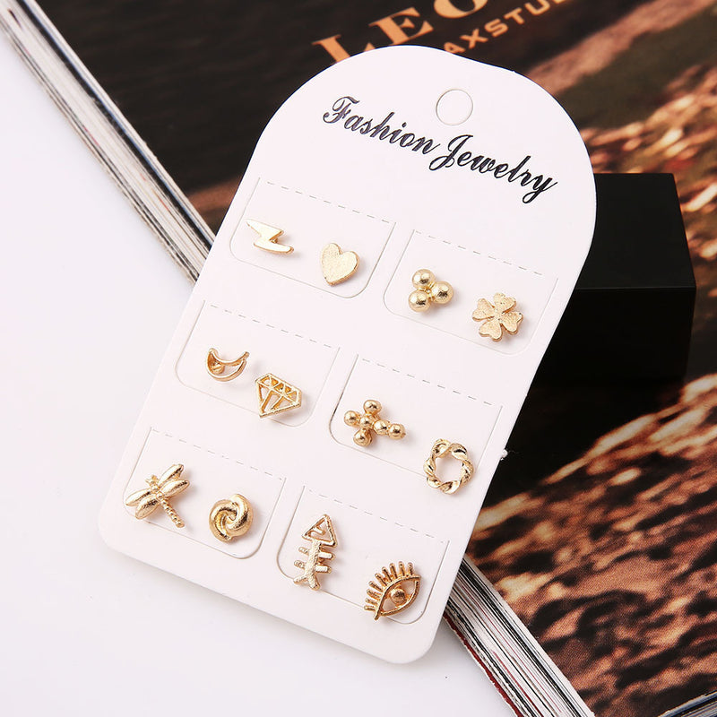 Käsintehty vintage Kulta Korvarengas