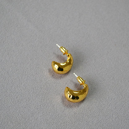 Herkkä käsityö Hopea Korvarengas