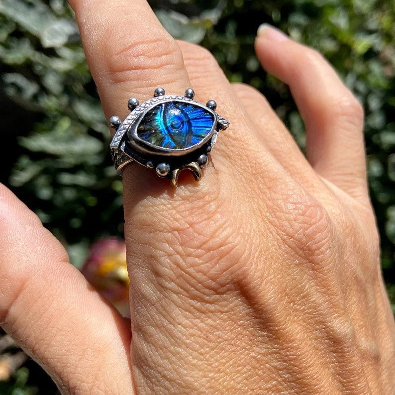 Käsintehty vintage Sormus