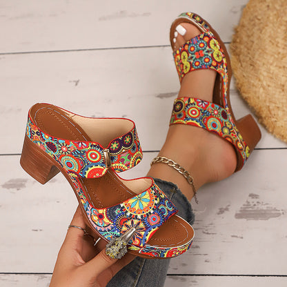 Tyylikkäät Ortopediset Sandaalit Ainutlaatuisella Muotoilulla