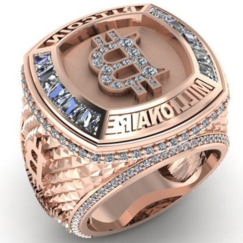 Romanttinen Kulta Sormus erityisiin hetkiin