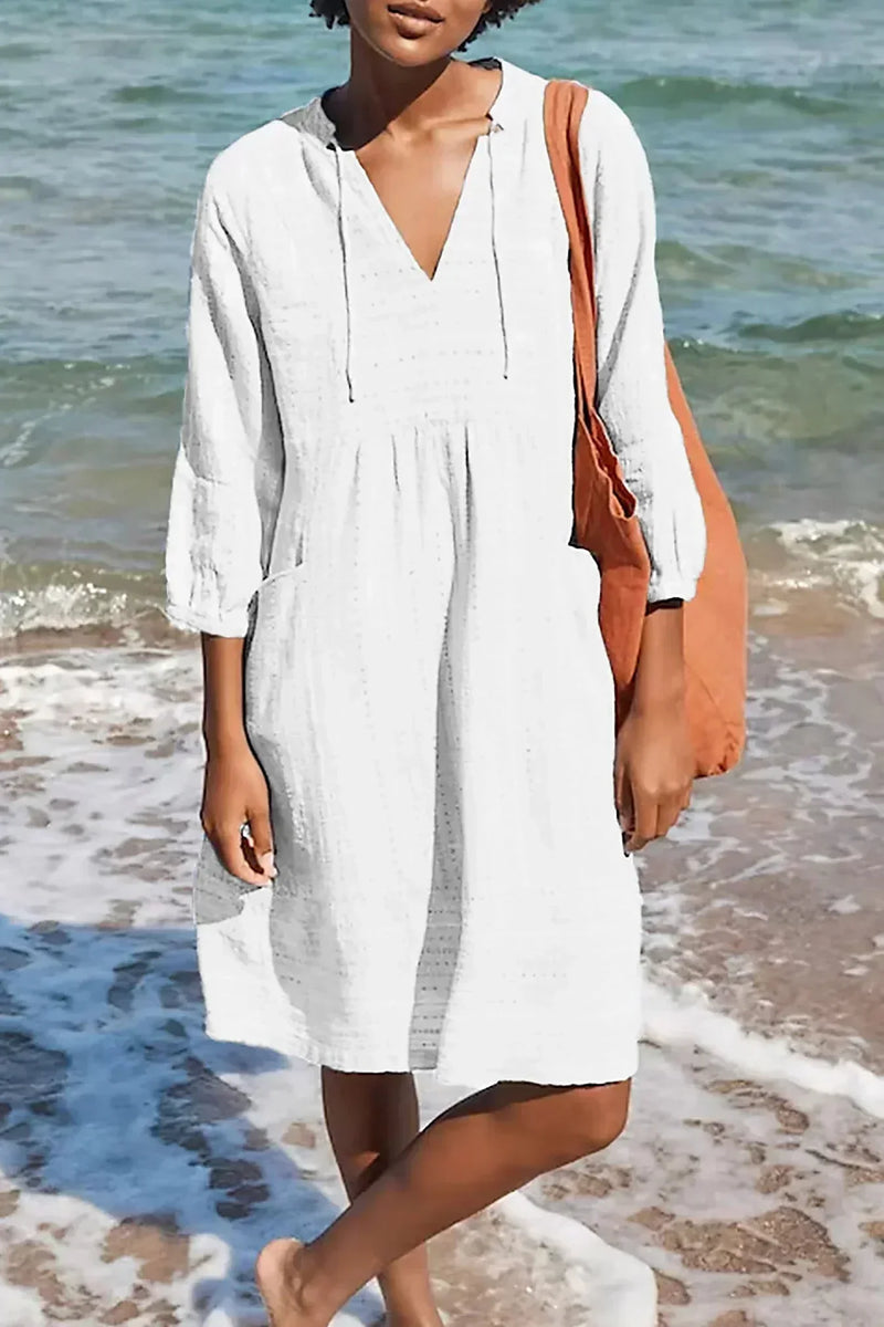 A Vintage Style Dress with Delicate Timeless Details