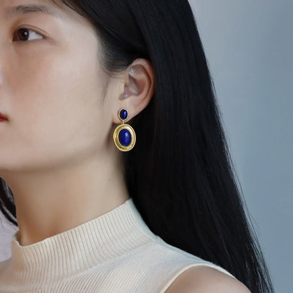 Käsintehty vintage Hopea Korvarengas