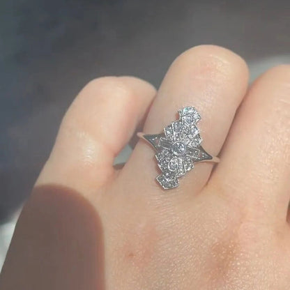 Käsintehty vintage Sormus