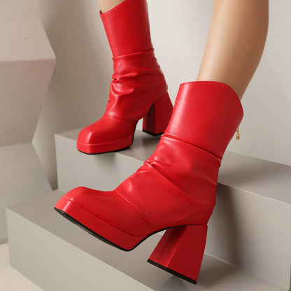 Tyylikkäät Ortopediset Saappaat Ainutlaatuisella Muotoilulla