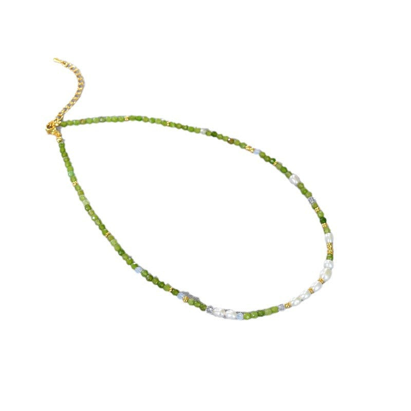 Käsintehty vintage Helmi Kaulakoru