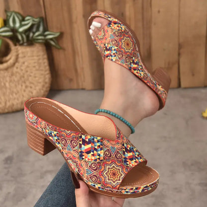 Tyylikkäät Ortopediset Sandaalit Ainutlaatuisella Muotoilulla