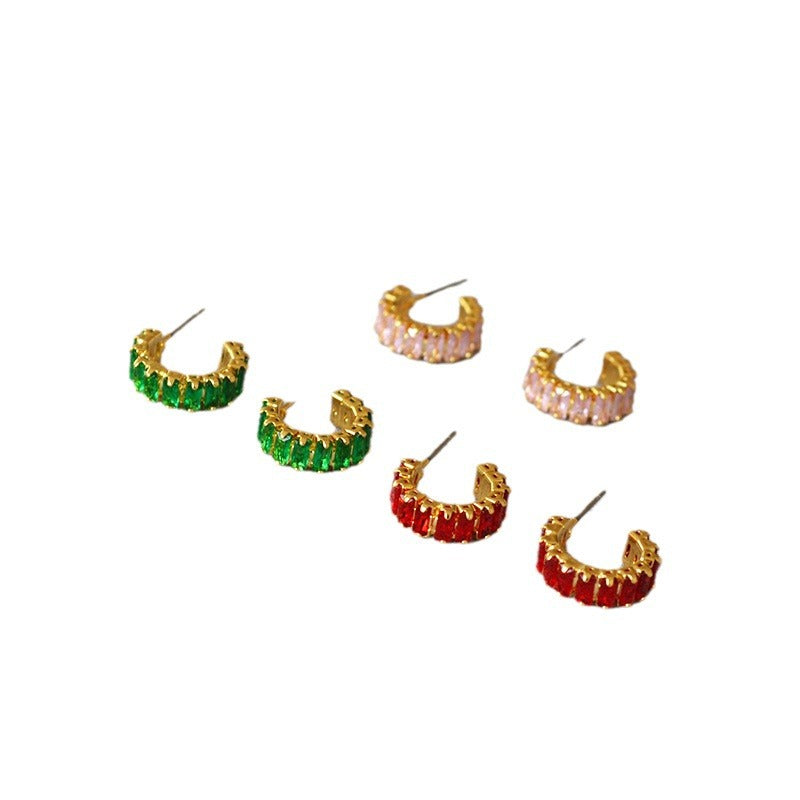 Käsintehty vintage Hopea Korvarengas