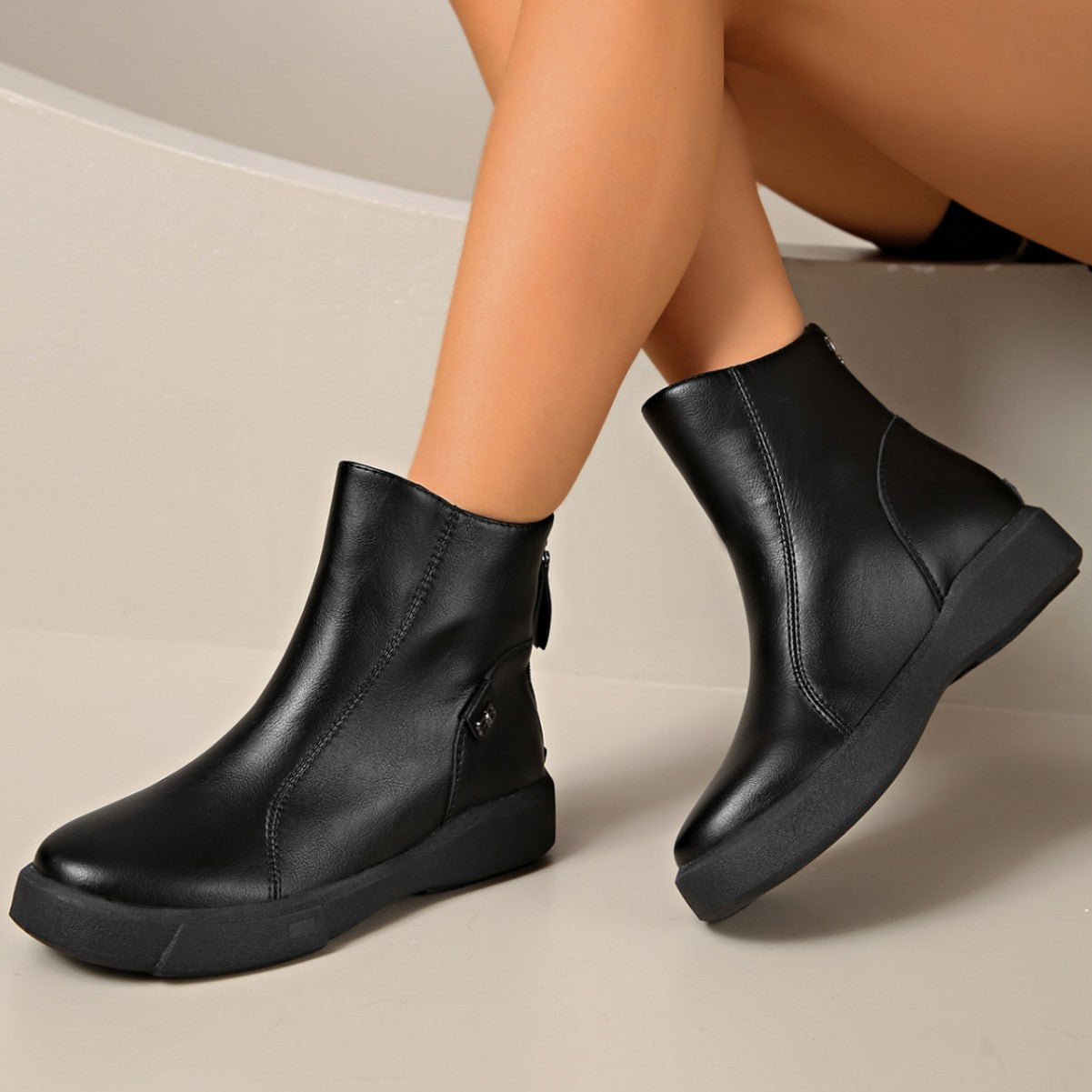 Sulavalinaiset Ortopediset Saappaat Moderniin Tyyliin