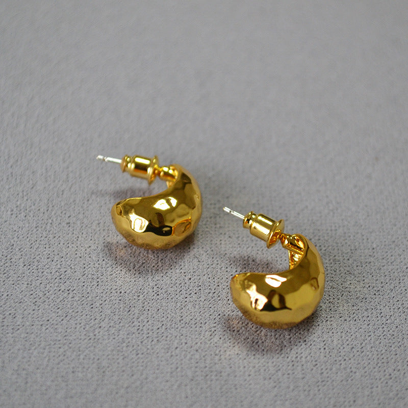 Herkkä käsityö Hopea Korvarengas