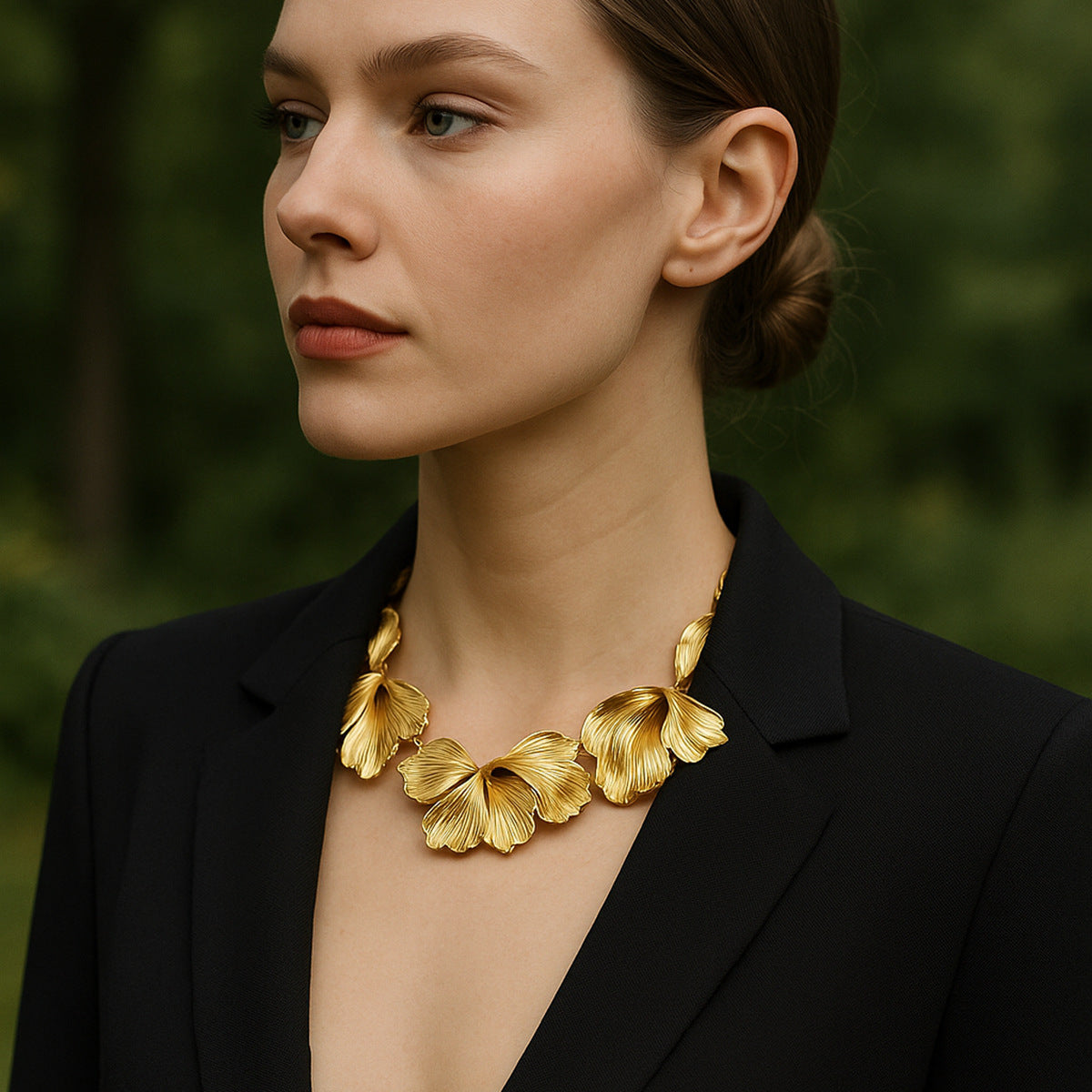 Käsintehty vintage Kaulakoru