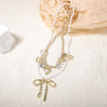 Käsintehty vintage Kaulakoru