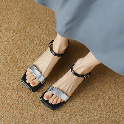 Tyylikkäät Ortopediset Sandaalit Ainutlaatuisella Muotoilulla