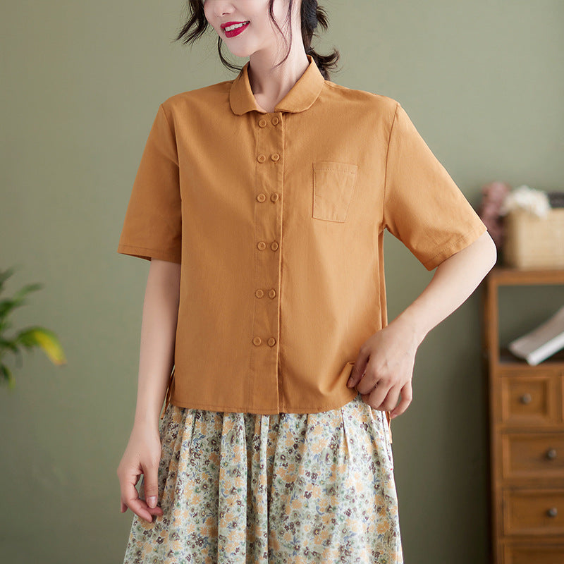 Vintage Inspired Blouse with a Contemporary Edge