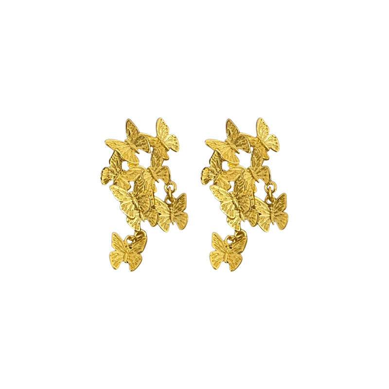 Kaunis Kulta Korvarengas ainutlaatuisella tyylillä