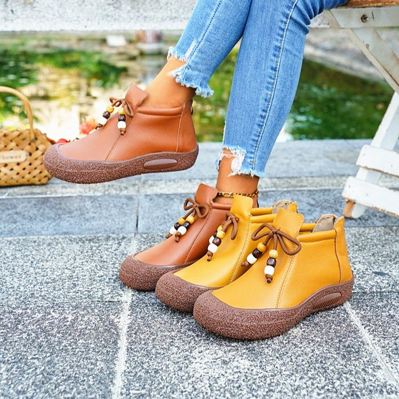 Tyylikkäät Ortopediset Saappaat Ainutlaatuisella Muotoilulla